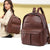Premium Leder Laptop Rucksack Brehn
