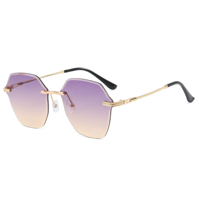 Damen modische Sonnenbrille im luxuriösen Achteckdesign Brehn