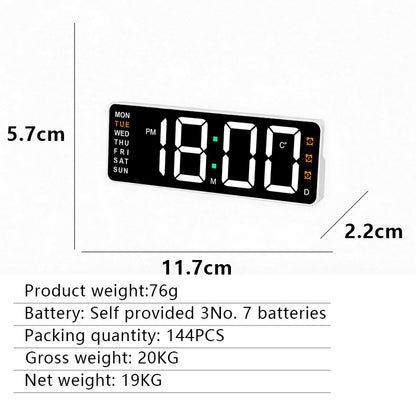 Digitaler Wanduhr Brehn