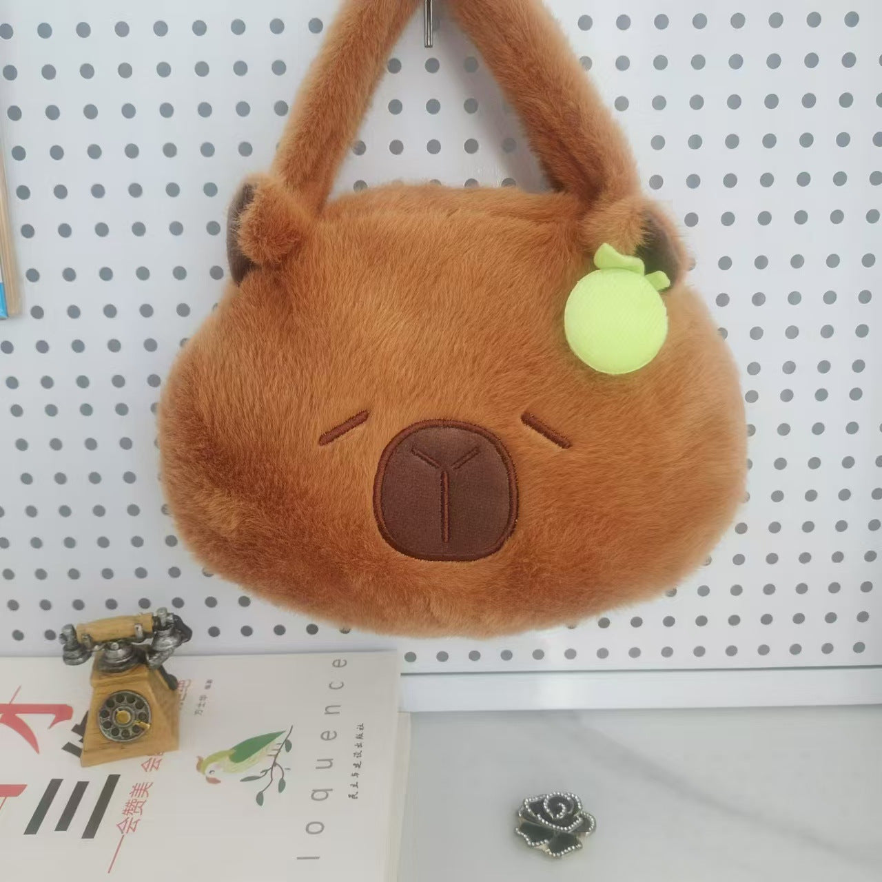 Plüsch-Handtasche Im Süßen Bärenmotiv Brehn