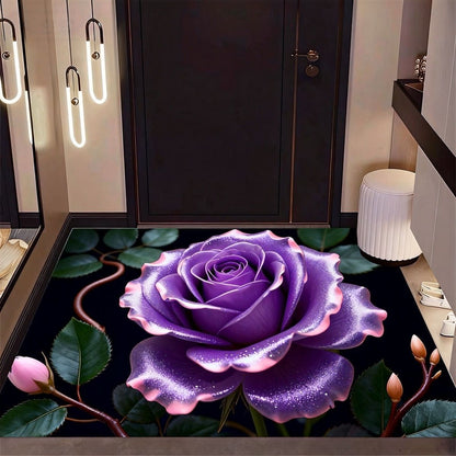 Blumendesign Teppich