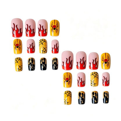 Kreatives Halloween-Themen-Nagelkunst-Set  1790957681