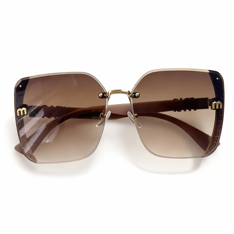 Modische Übergroße Sonnenbrille Brehn