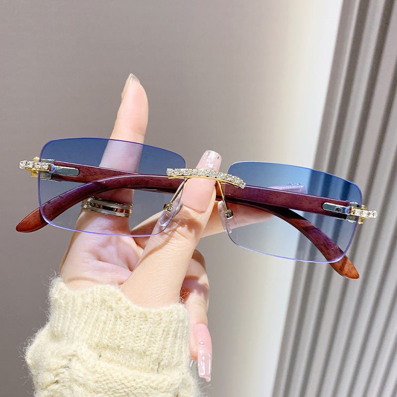Damen elegante Sonnenbrille mit einzigartigem Rahmen Brehn