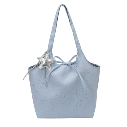 Stylische Canvas-Tote-Bag mit mehreren Taschen