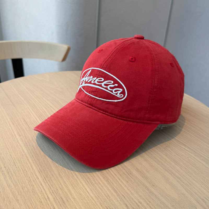 Damen Bestickte Logo Baseballkappe Brehn