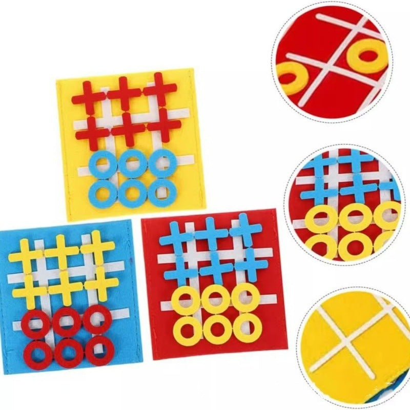 Bildungs-Tic Tac Toe Spiel Brehn
