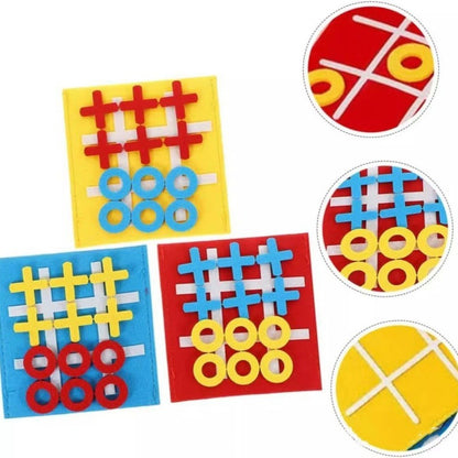 Bildungs-Tic Tac Toe Spiel Brehn