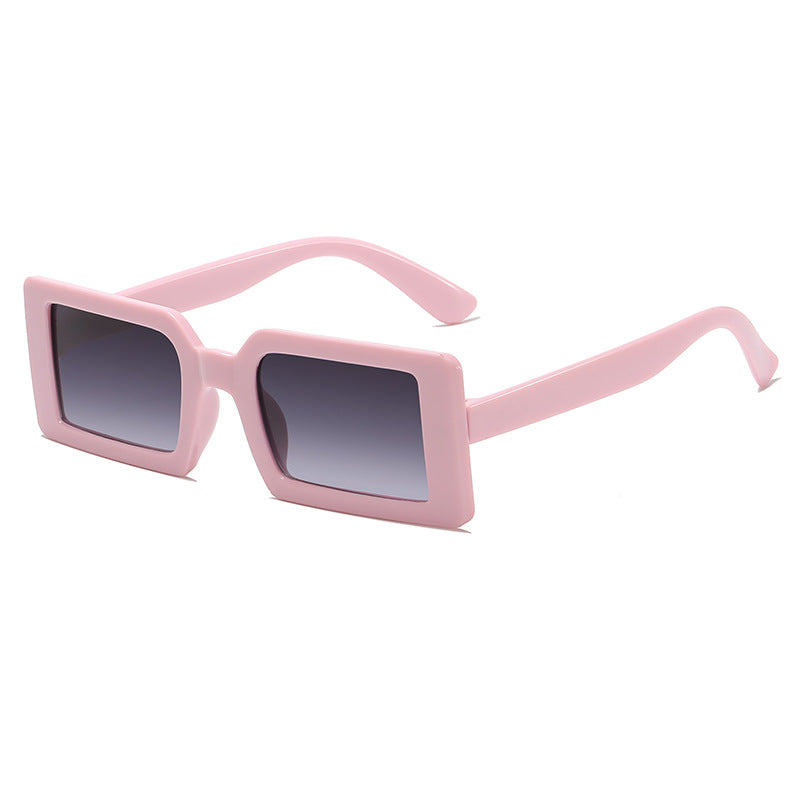 Schlank moderne quadratische Rahmen-Sonnenbrille Brehn