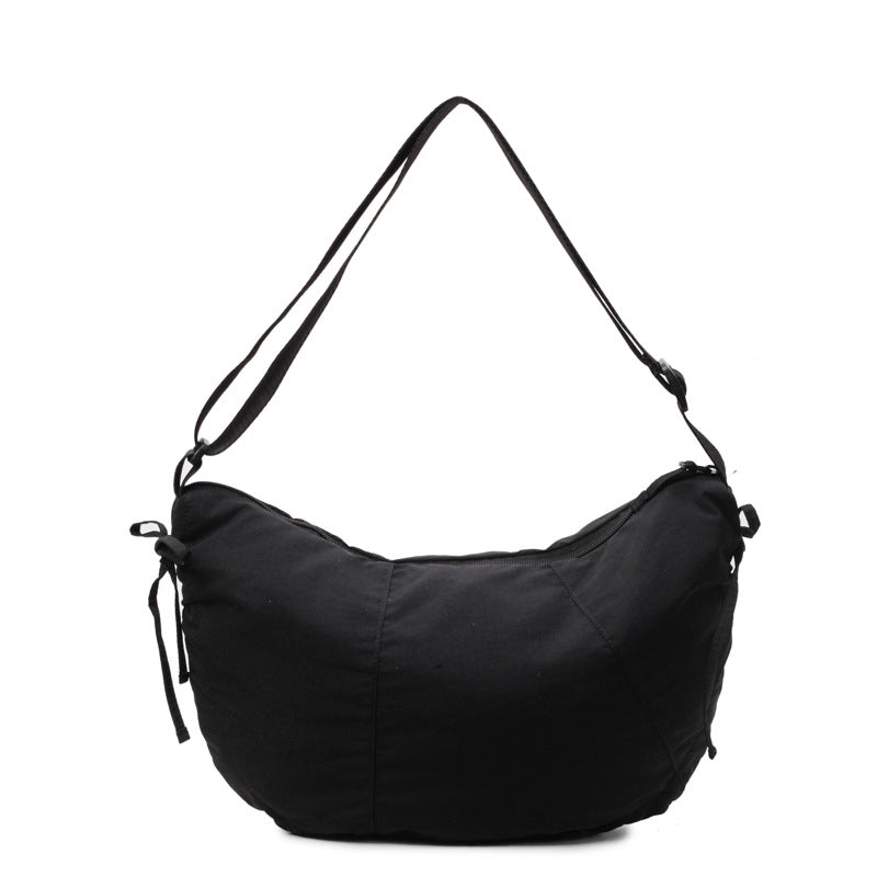 Lässige weiche Stoff Hobo Tasche Brehn