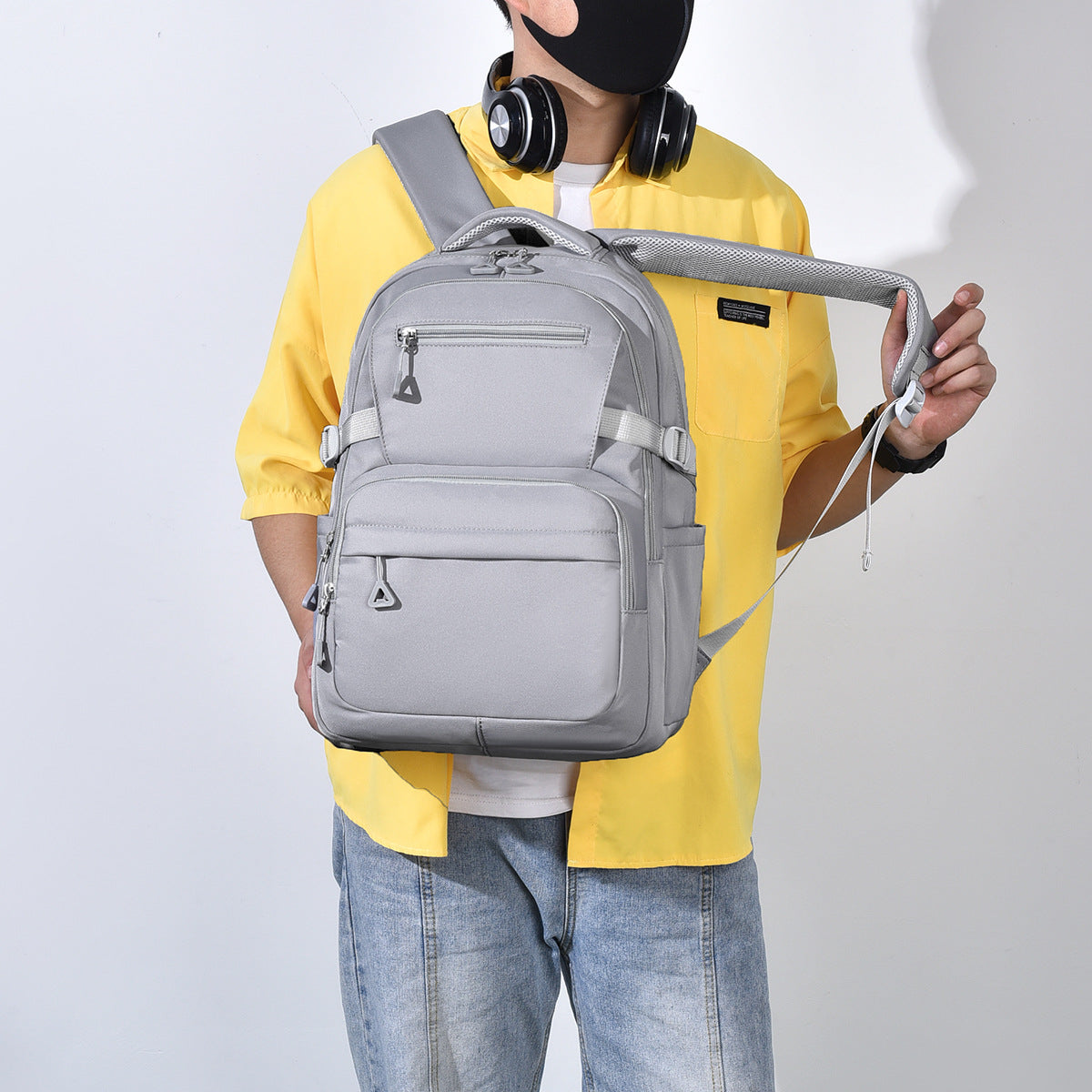 Multifunktions-Rucksack mit Gepolstertem Laptopfach und Optimaler Raumaufteilung Brehn