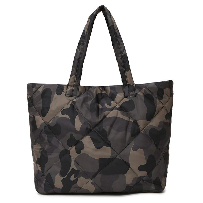 Gepolsterte Camouflage-Muster-Tasche Set