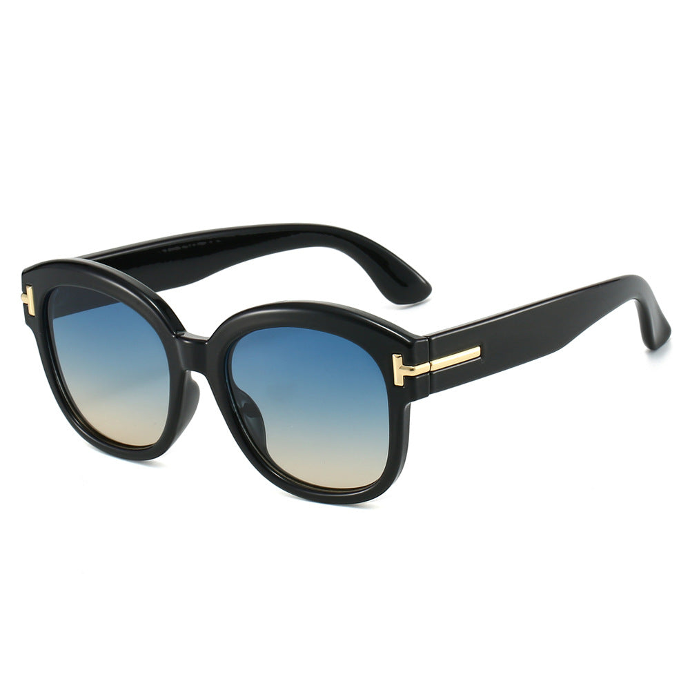 Chic Übergroße Rahmen Sonnenbrille Brehn