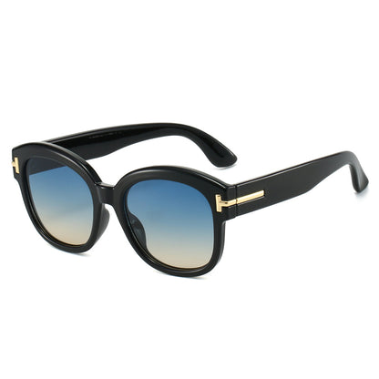 Chic Übergroße Rahmen Sonnenbrille Brehn
