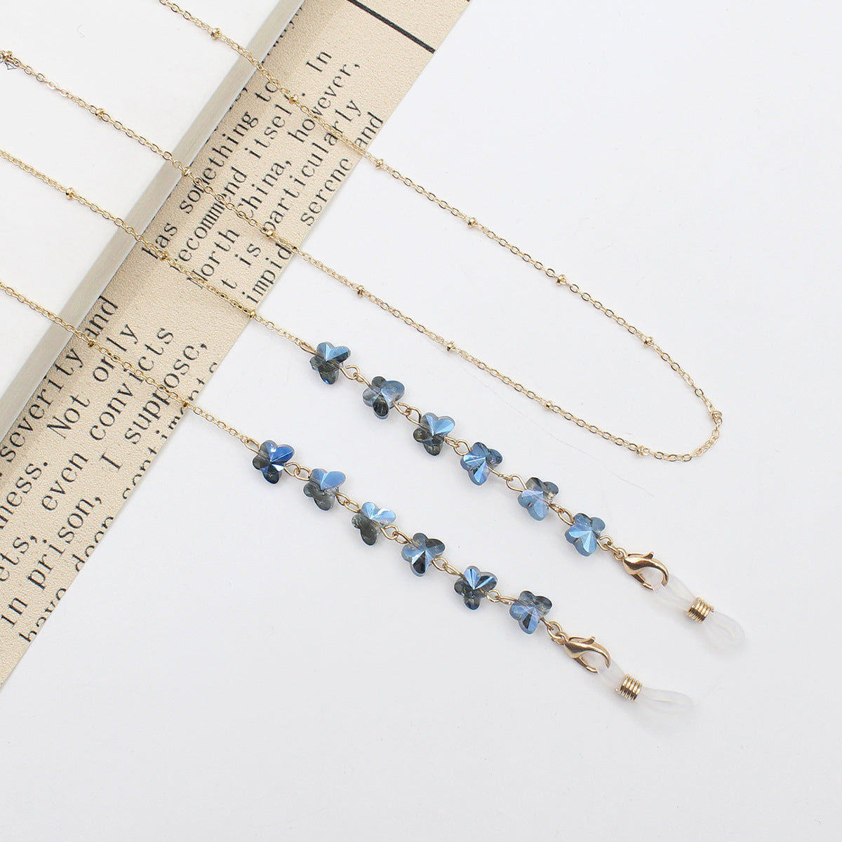 Florale Brillenkettenhalter Brehn