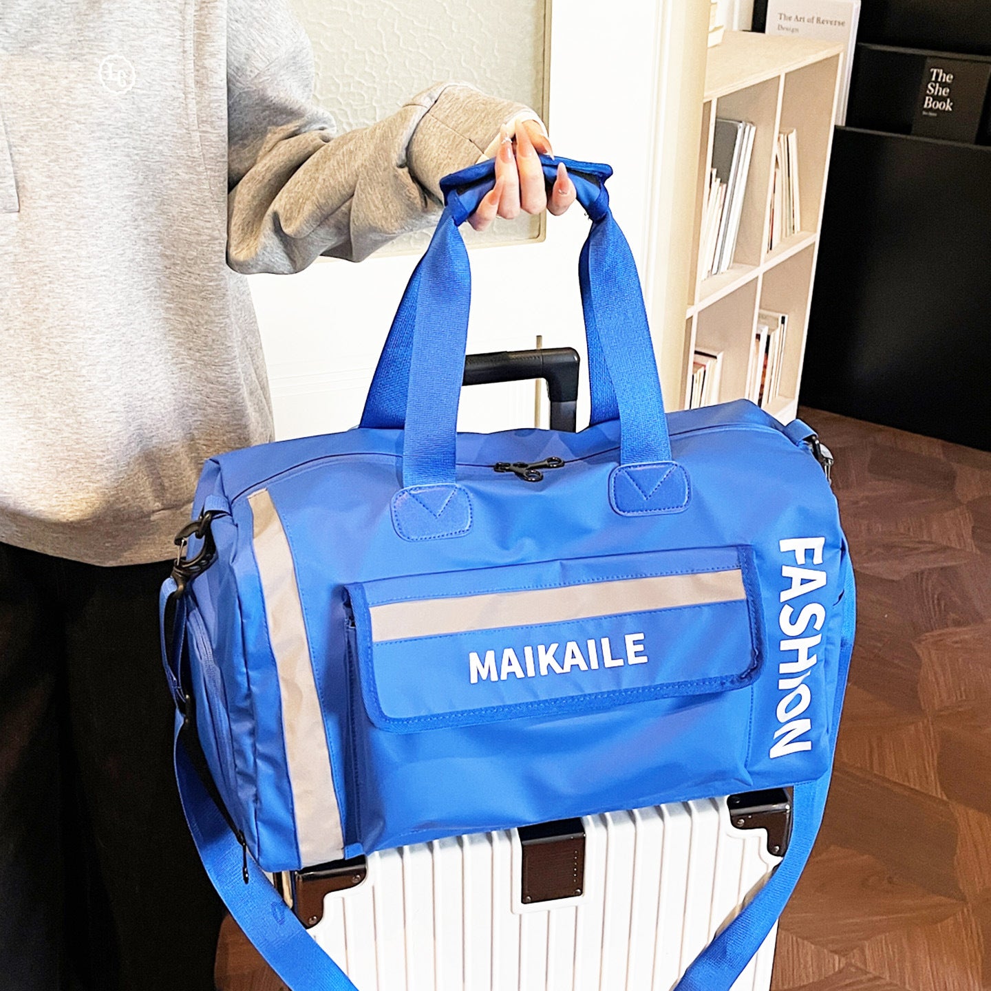 Stylische Utility Reise Duffle Brehn
