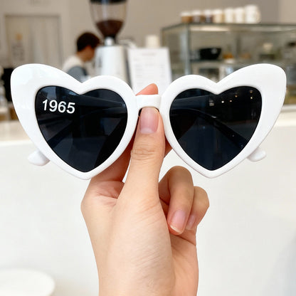 Stylische Herzrahmen-Sonnenbrille Brehn