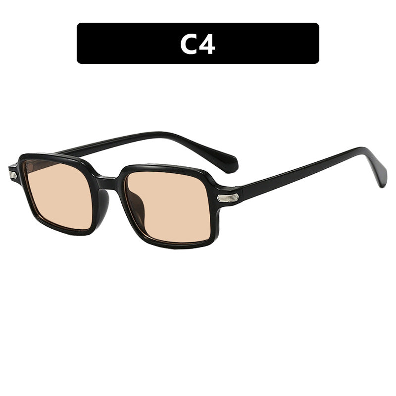 Damen quadratische Sonnenbrille mit schützendem UV-Filter und robustem Rahmen Brehn