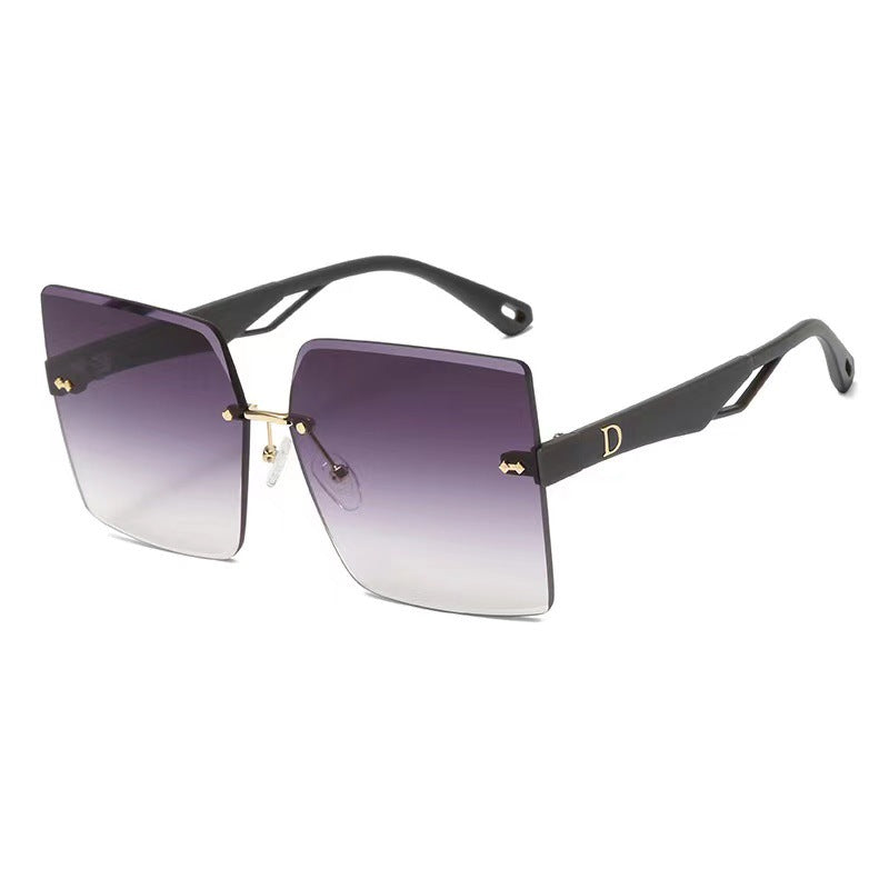 Damen modische quadratische Sonnenbrille mit luxuriösem und elegantem Rahmen Brehn