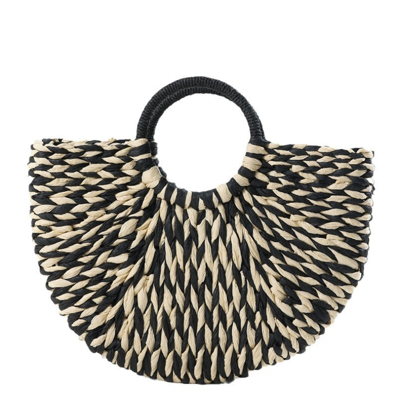 Damen Handtasche mit innovativem, geflochtenem Design Brehn
