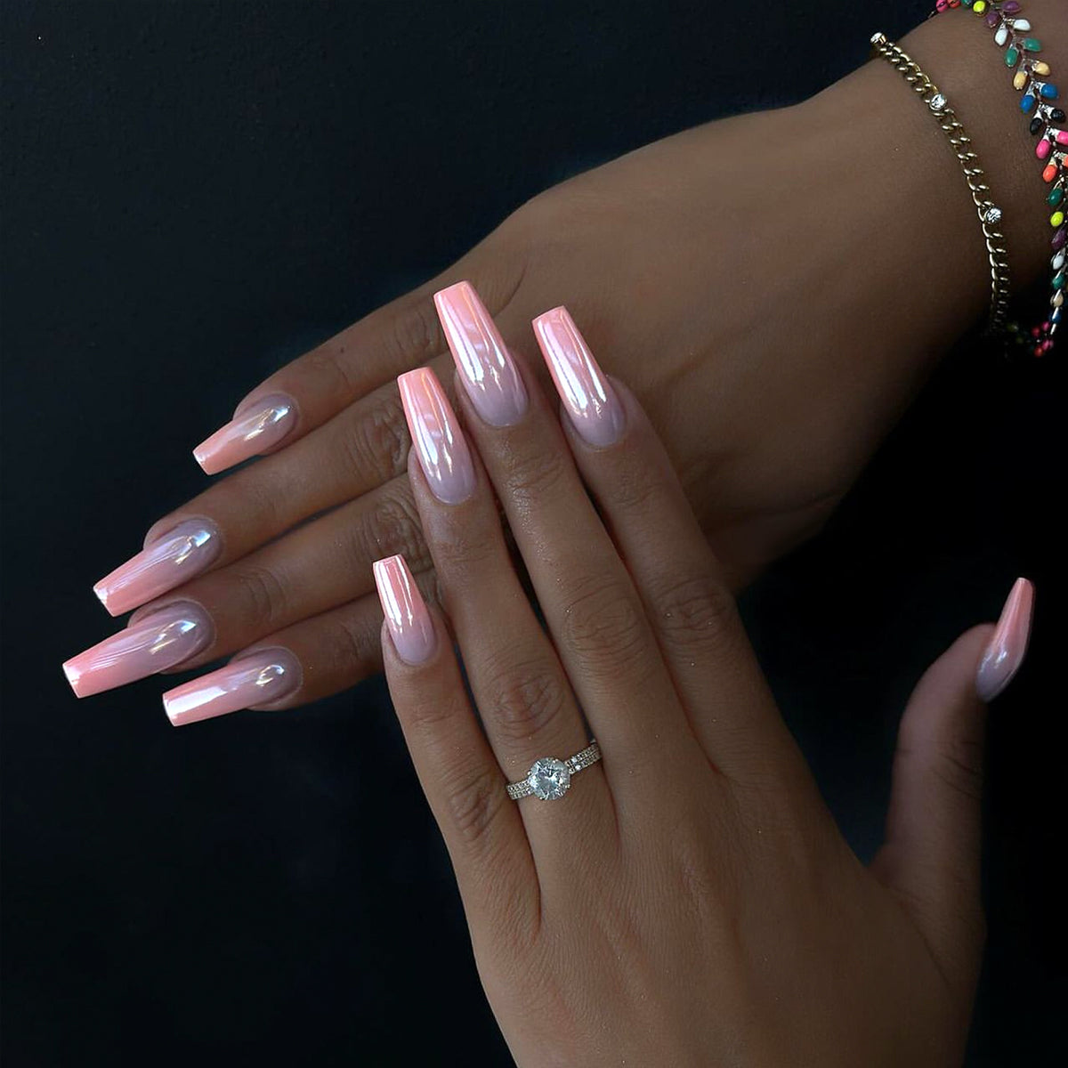 Elegante Acryl Press-On Nagelverlängerungen Brehn