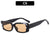 Klassischer Stil Retro Quadratischer Rahmen Sonnenbrille