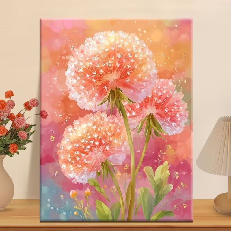 Floral Fantasy Illustration Leinwandkunst Brehn