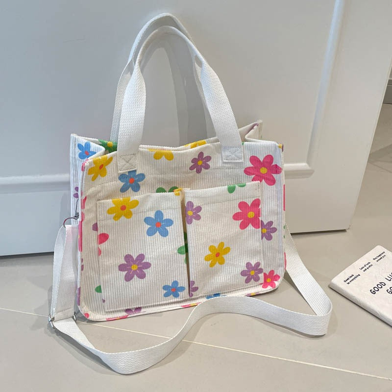 WoFloral Print Utility Handtasche Brehn