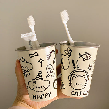 Verspielter Pappbecher mit Fröhlichem Tierdesign Brehn