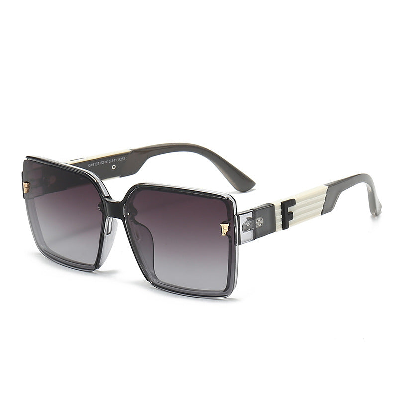 Damen quadratische Sonnenbrille mit luxuriösem Rahmen und polarisierenden Gläsern Brehn