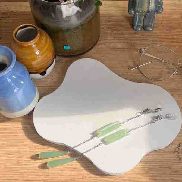 Artisan Blatt Design Anhänger Ohrringe Brehn