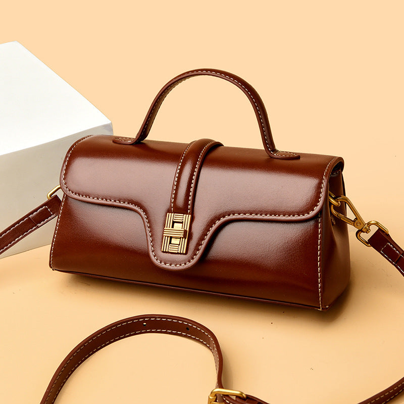 Elegante strukturierte Handtasche Brehn