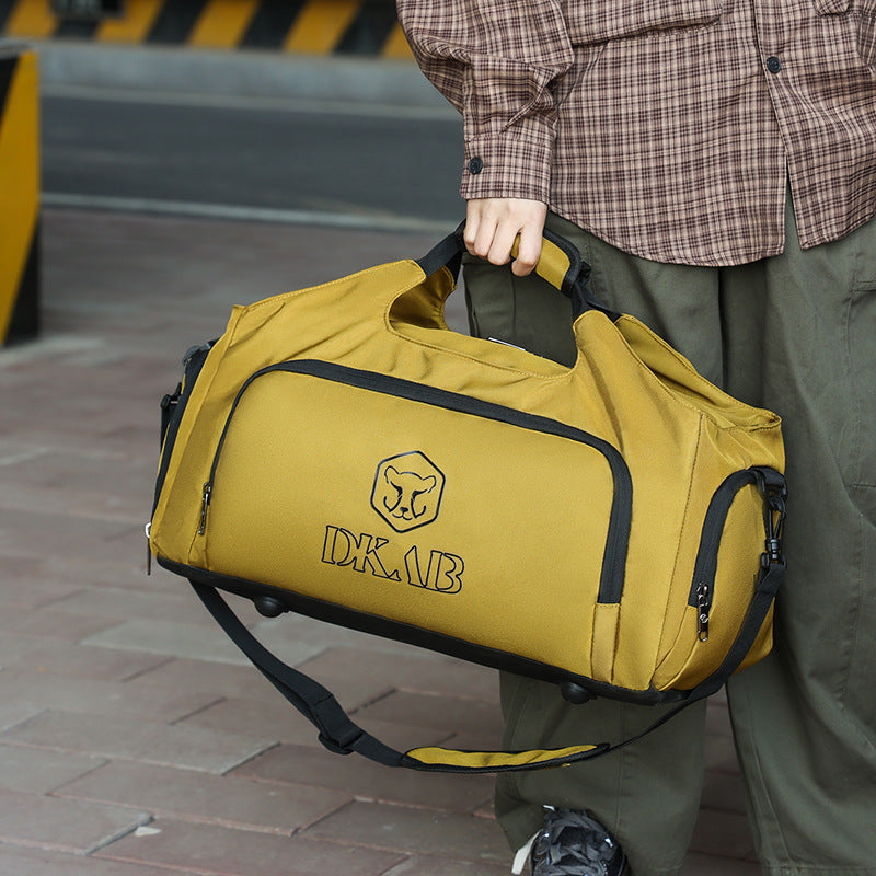 Sportliche Duffel-Tasche Mit Erweiterbaren Fächern Und Praktischem Tragesystem Brehn
