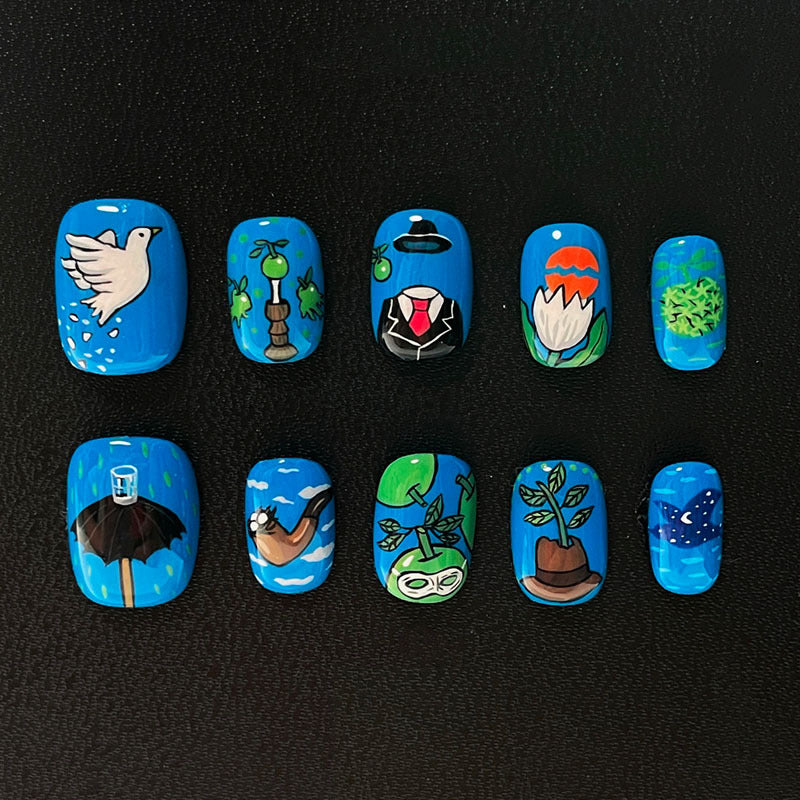 Verspieltes Künstlerisches Nagelkunst Design Set Brehn