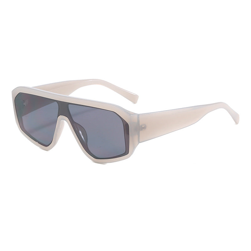 Damen Modische Oversized-Sonnenbrille im futuristischen Design Brehn