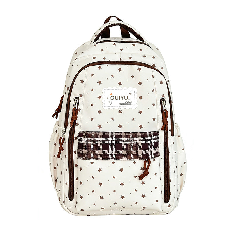 Stylische Stern-Druck Rucksack Brehn 1791205961