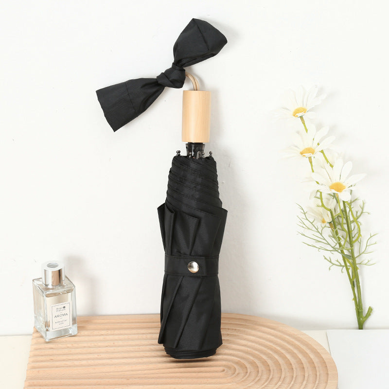 Damen eleganter Garten-Faltschirm mit floralem Design Brehn
