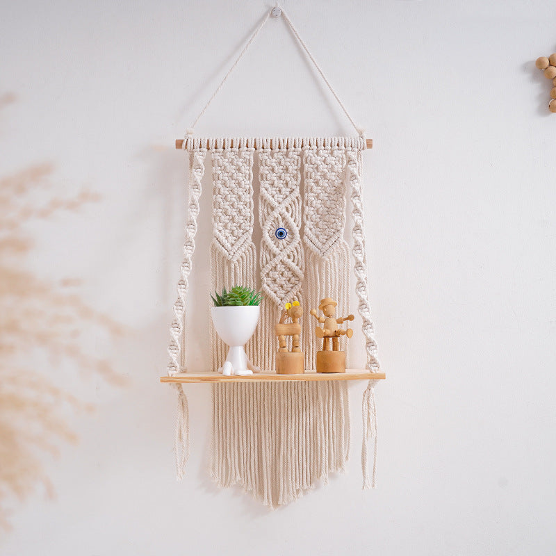 Macrame Dekorativer Wandregal Brehn
