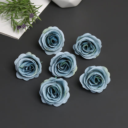 Realistische Künstliche Rosen Brosche