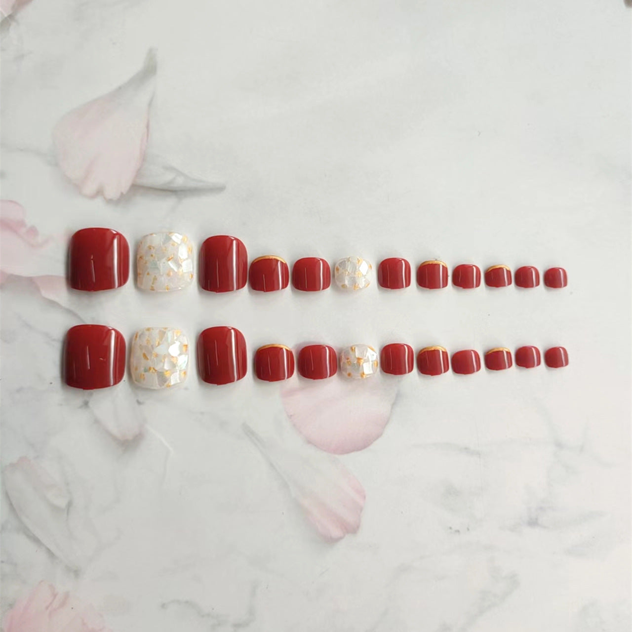 Dekoratives Nagelkunst Pediküre Set Brehn