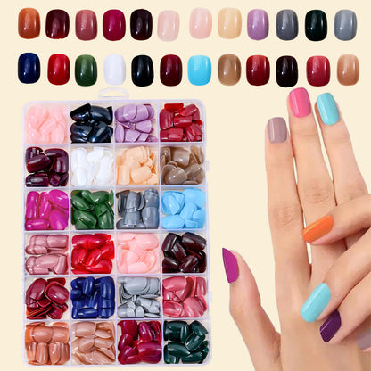 Premium Variety Press-On Nails Kollektion Brehn