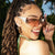 Damen sportliche modische Sonnenbrille mit elegantem Design und UV-Schutz Brehn