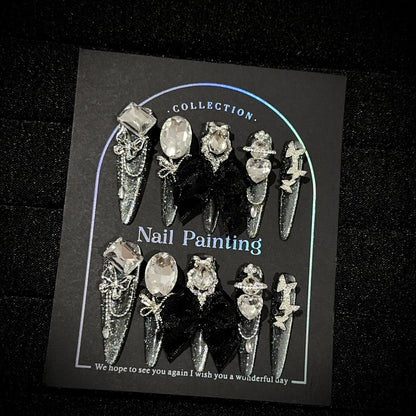 Luxuriöses Statement-Nagelkunstset