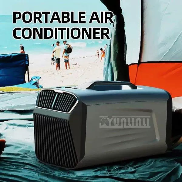 Unisex Einheitsgröße kompakter wiederaufladbarer persönlicher Klimaanlage mit leiser Ventilator und integriertem Tragegriff Brehn