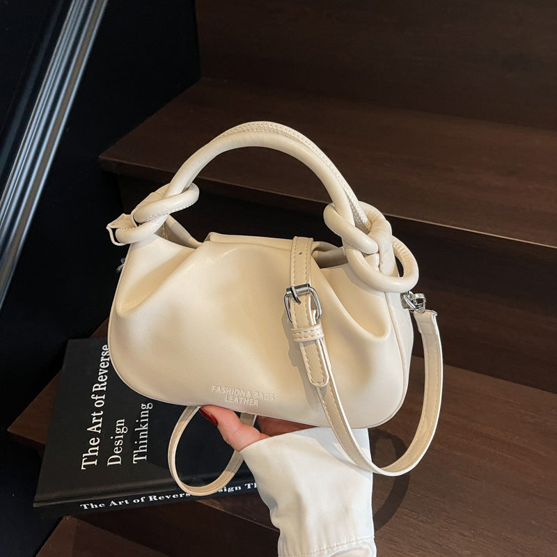 Chic Knot-Griff-Handtasche Brehn