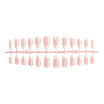 Elegantes Press-On-Nagelset mit natürlichem Finish Brehn