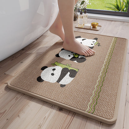 Absorbierende Badematte