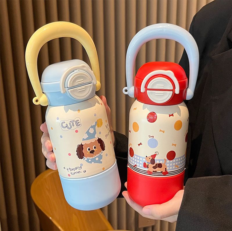 Damen Trinkflasche mit interaktivem Tierdesign Brehn