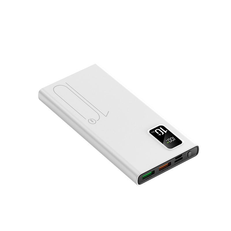 Hochleistungs-Powerbank mit integrierter Schnellladefunktion und LCD-Anzeige Brehn