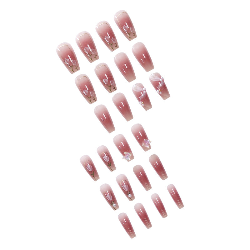 Kunstvolle Stiletto Nagelkunst Brehn